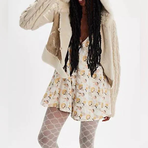 NEW Free People Chiara Playsuit Romper  Sz XS - Picture 4 of 12